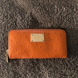 MK ostrich wallet